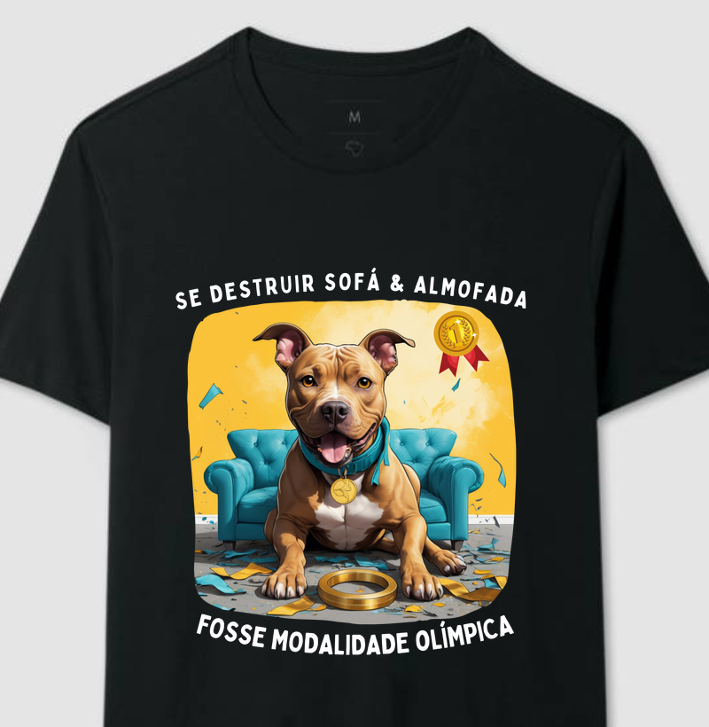 Se destruir sofa e almofada fosse modalidade olímpica
