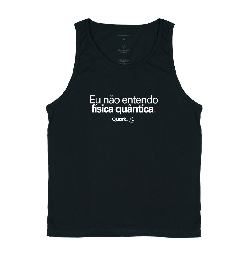 Eu não entendo física quântica.