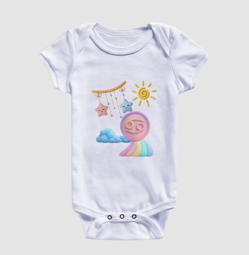 Body Bebê Câncer – Nuvem de Carinho