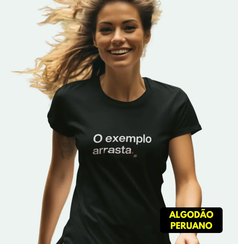 O exemplo arrasta