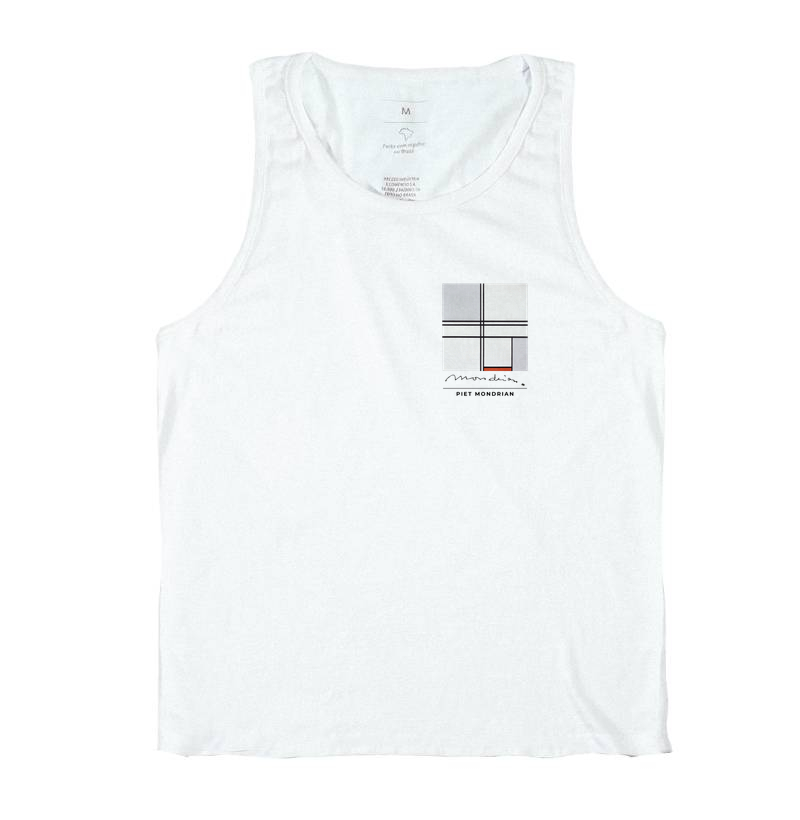 Composition Gray-Red (1935) Minimalista - Mondrian