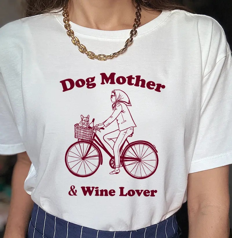 Dog Mother - Bulldog & Bike