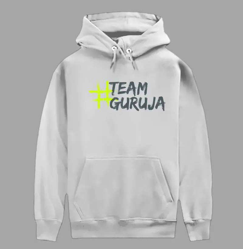 Moletom #Team Guruja
