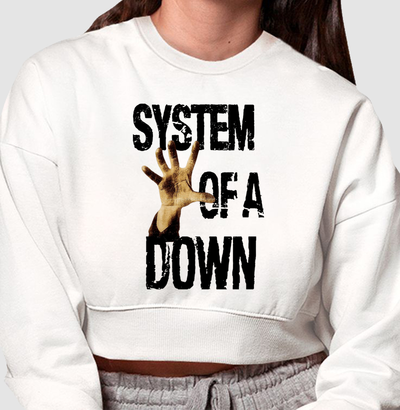 System Of a  Down - Full Hand (White)