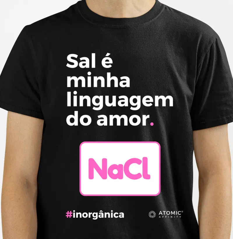 Sal é minha linguagem do amor.