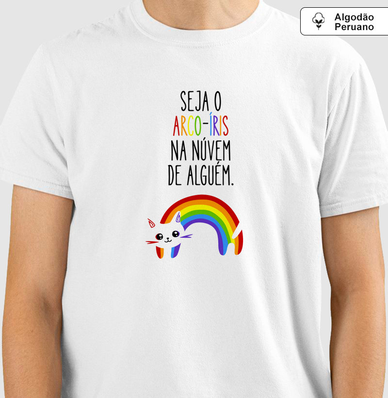 Seja o arco-íris na vida de alguém