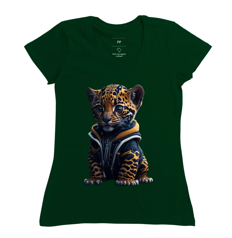 Camiseta Tigrinho Elegante