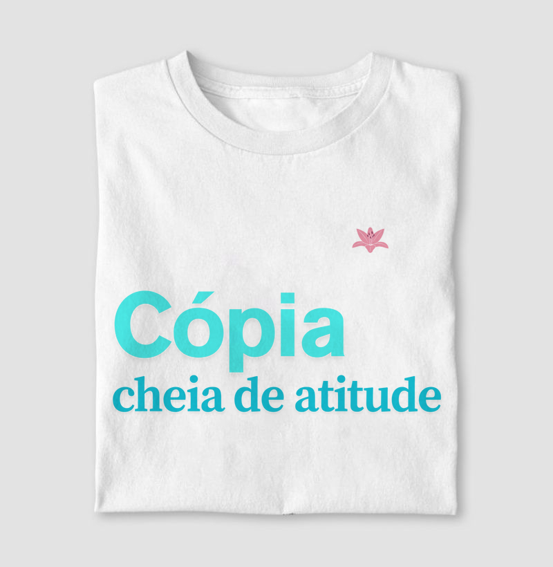 Copia cheia de atitude 