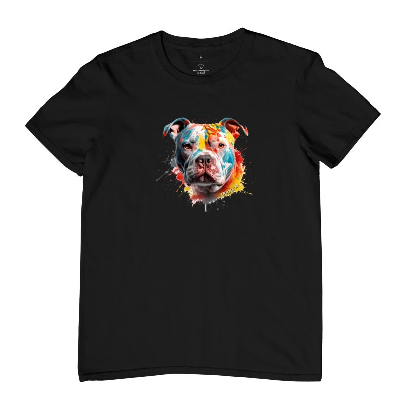 Camiseta American Bully Tintas
