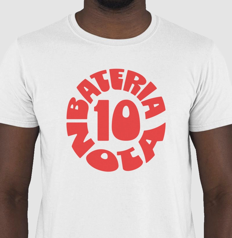 Camiseta Samba Bateria Nota 10