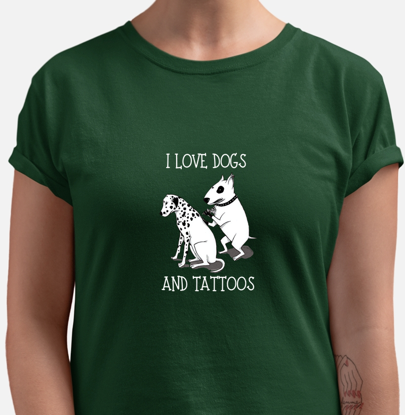 I love Dogs and Tattoos