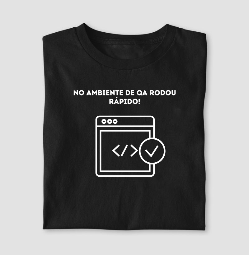 QA roda rápido
