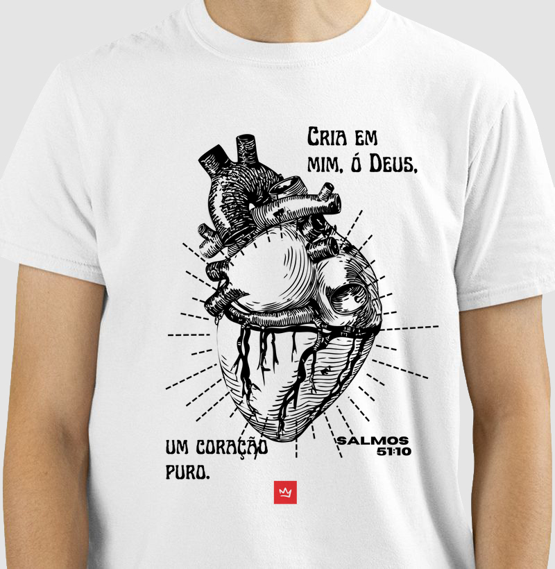 Camiseta - Cria em mim