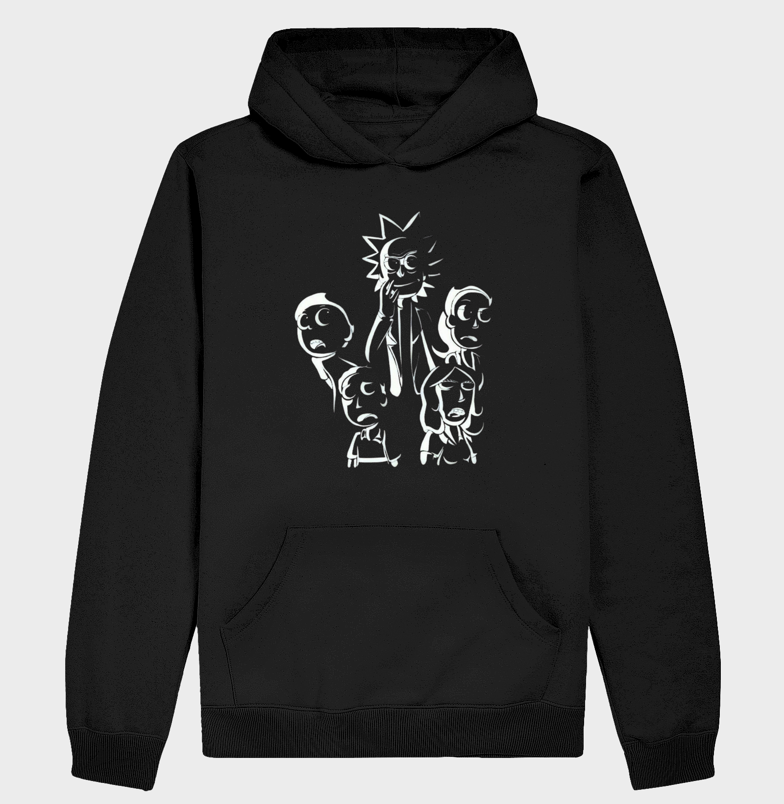 Rick & Morty Silhueta Sombras