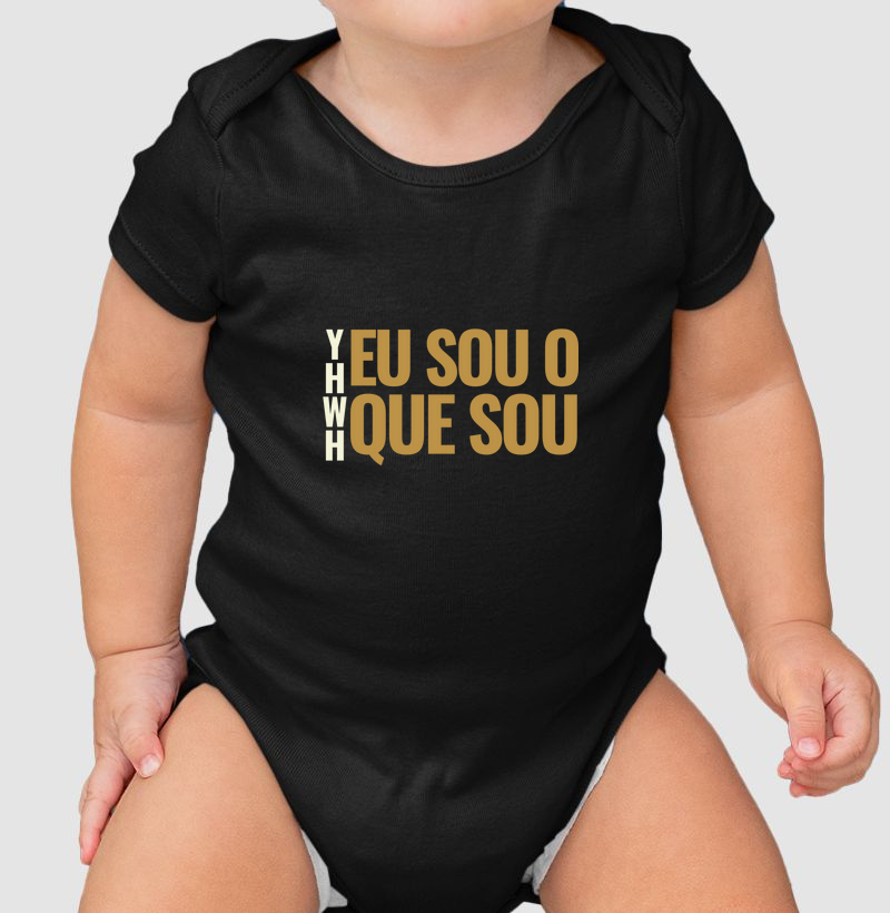 Body Infantil Eu Sou