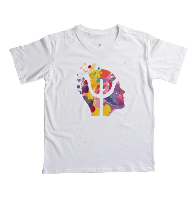 Camiseta Infantil - Mente Psico Colors