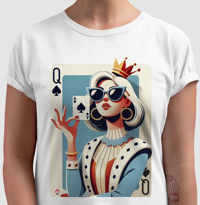 Camiseta "Poker Queen"