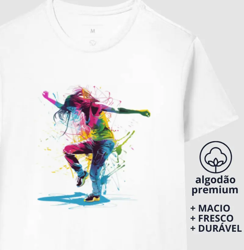 Camiseta Dança