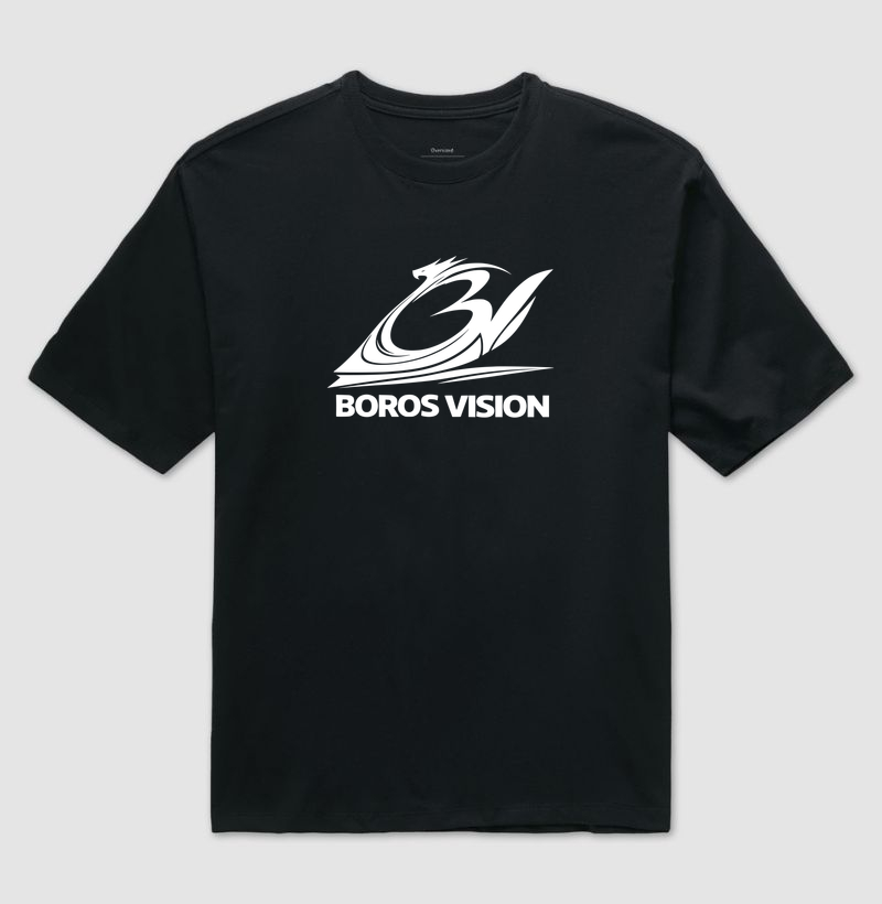 Camiseta Oversized BOROS VISION Signature 