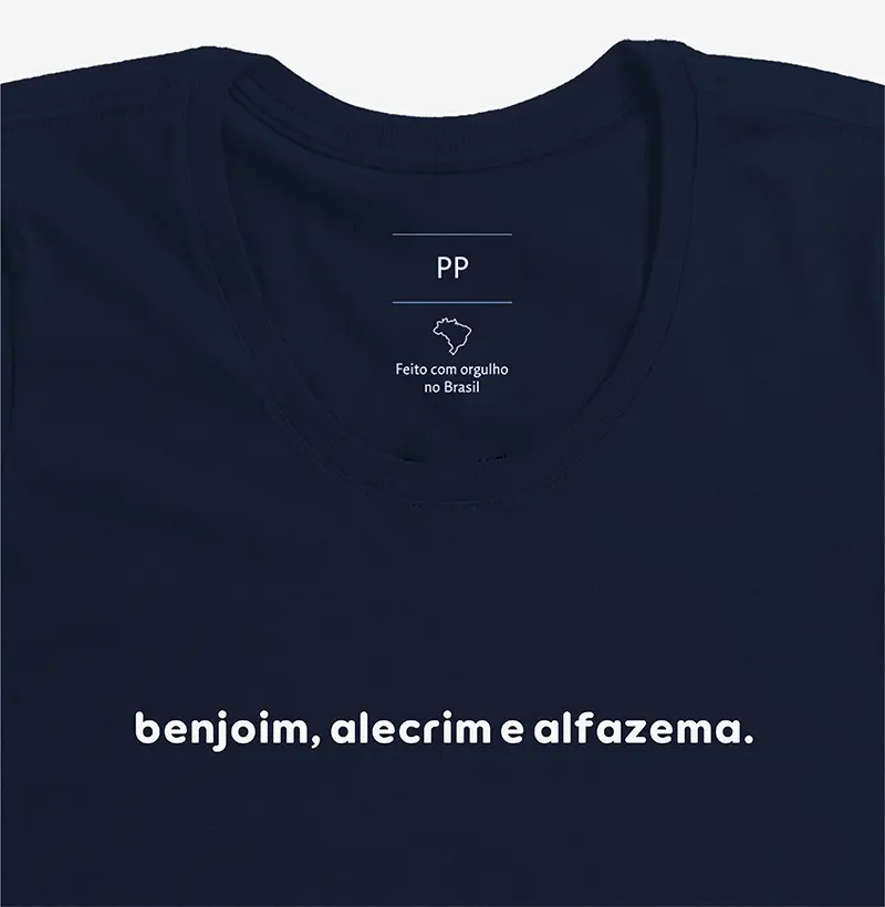 CAMISETA BENJOIM, ALECRIM E ALFAZEMA