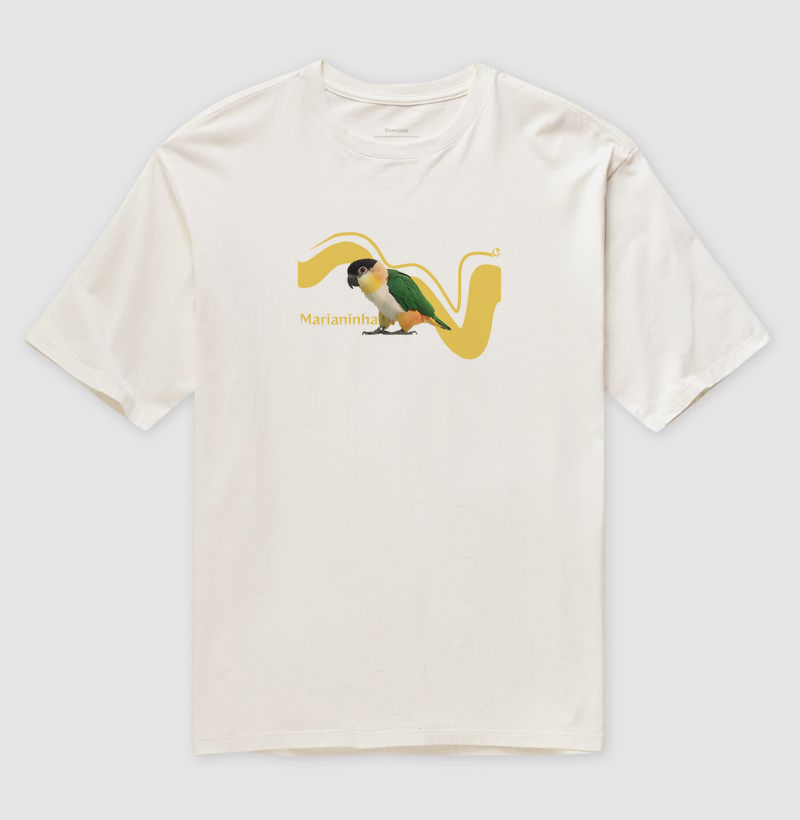 Camiseta Oversized - Marianinha