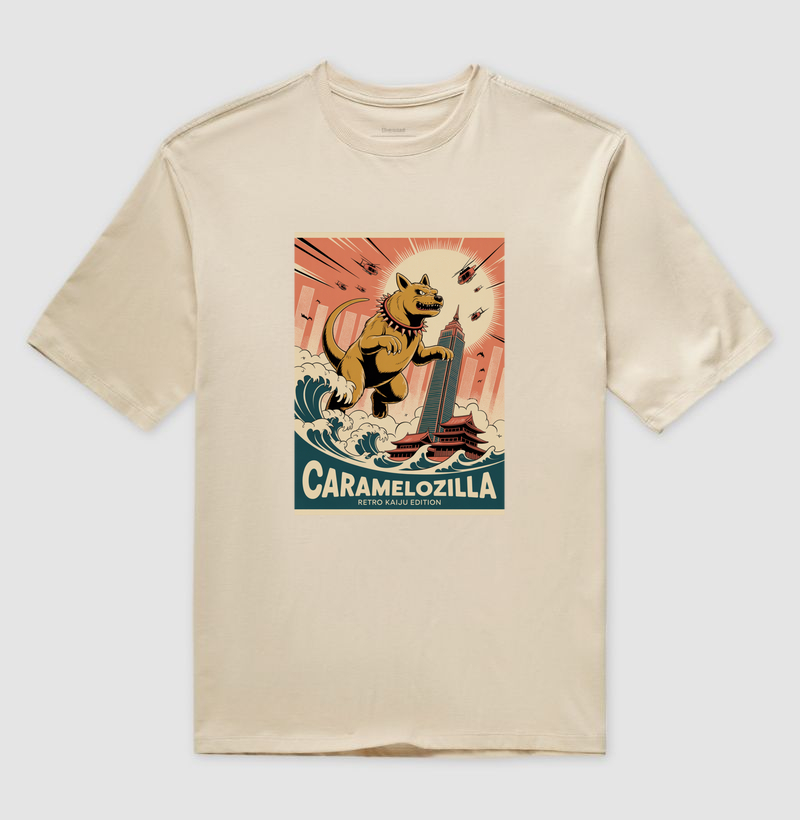 Camiseta Oversized Caramelozilla II