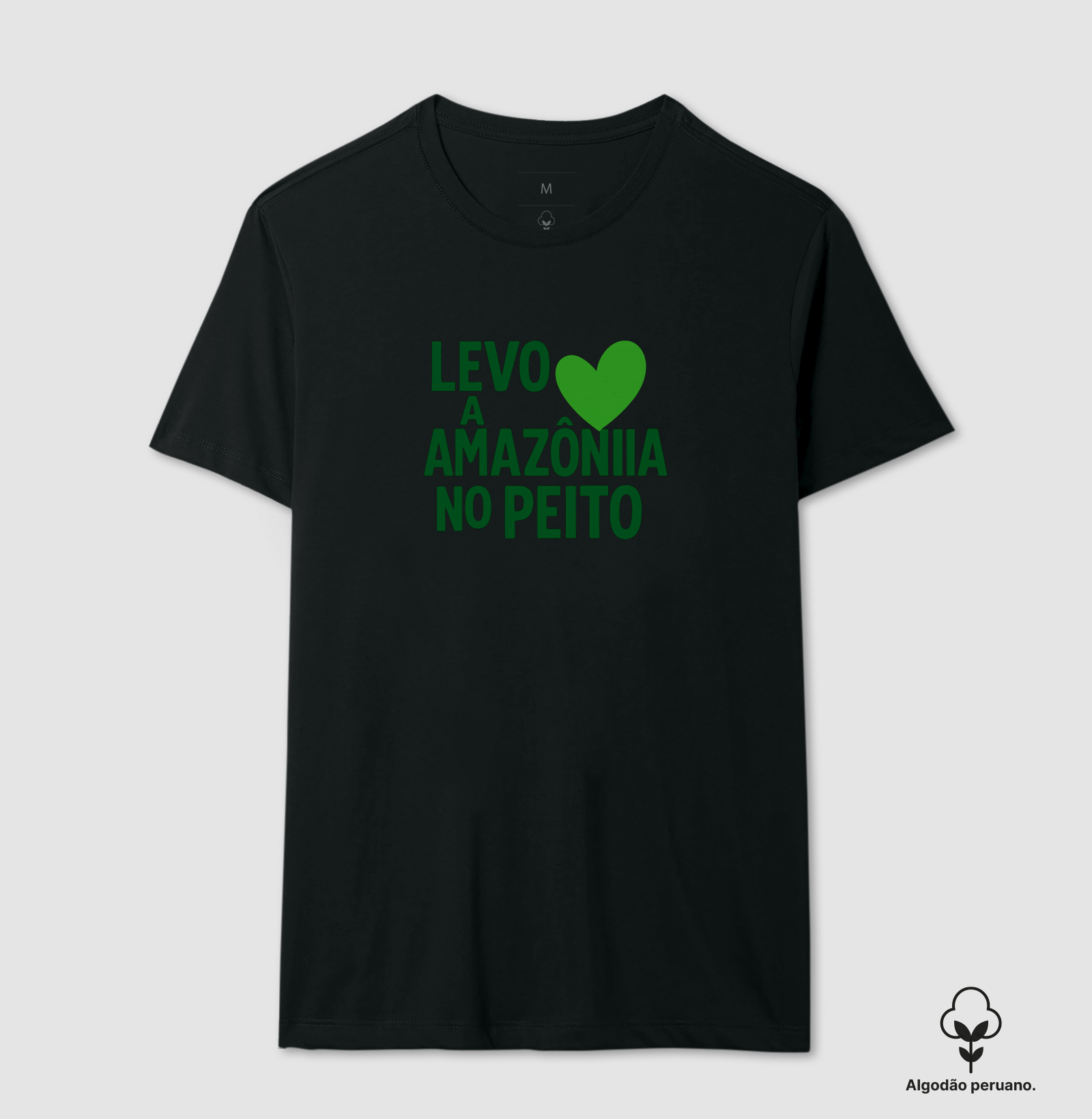 Levo a Amazônia no peito 