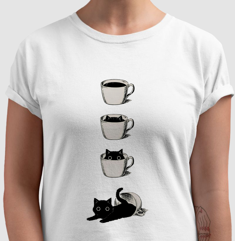 Camiseta Reserva Ink Cat Café