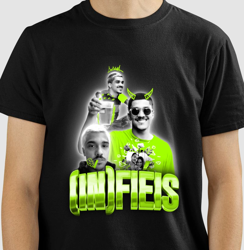 Camiseta do Infiéis - Chico Moedas