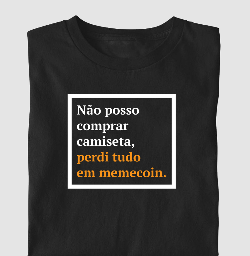 Perdi tudo em Memecoin