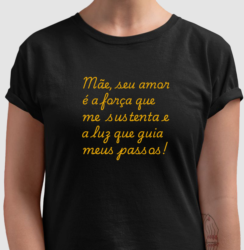 Mãe seu amor é a força que me sustenta e a luz que guia meus passos!
