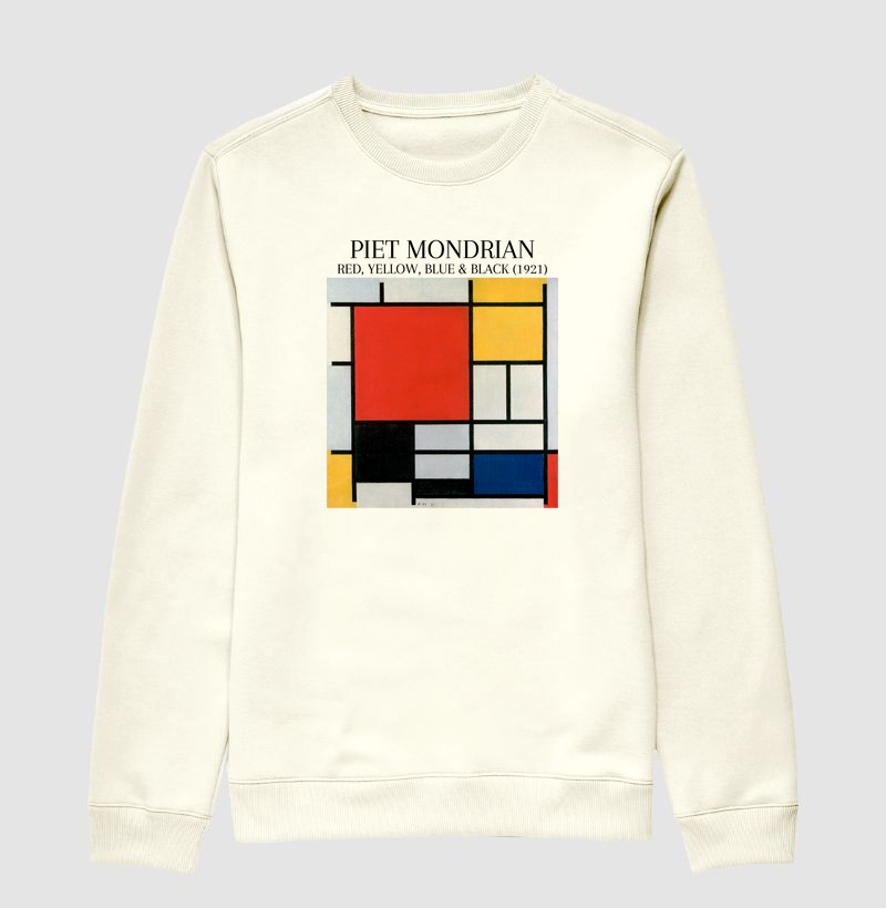 Red, Yellow, Blue & Black (1921) V2. - Mondrian
