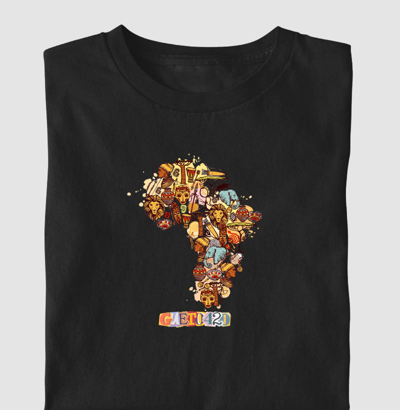 CAMISA GUETO420 - AFRICA 