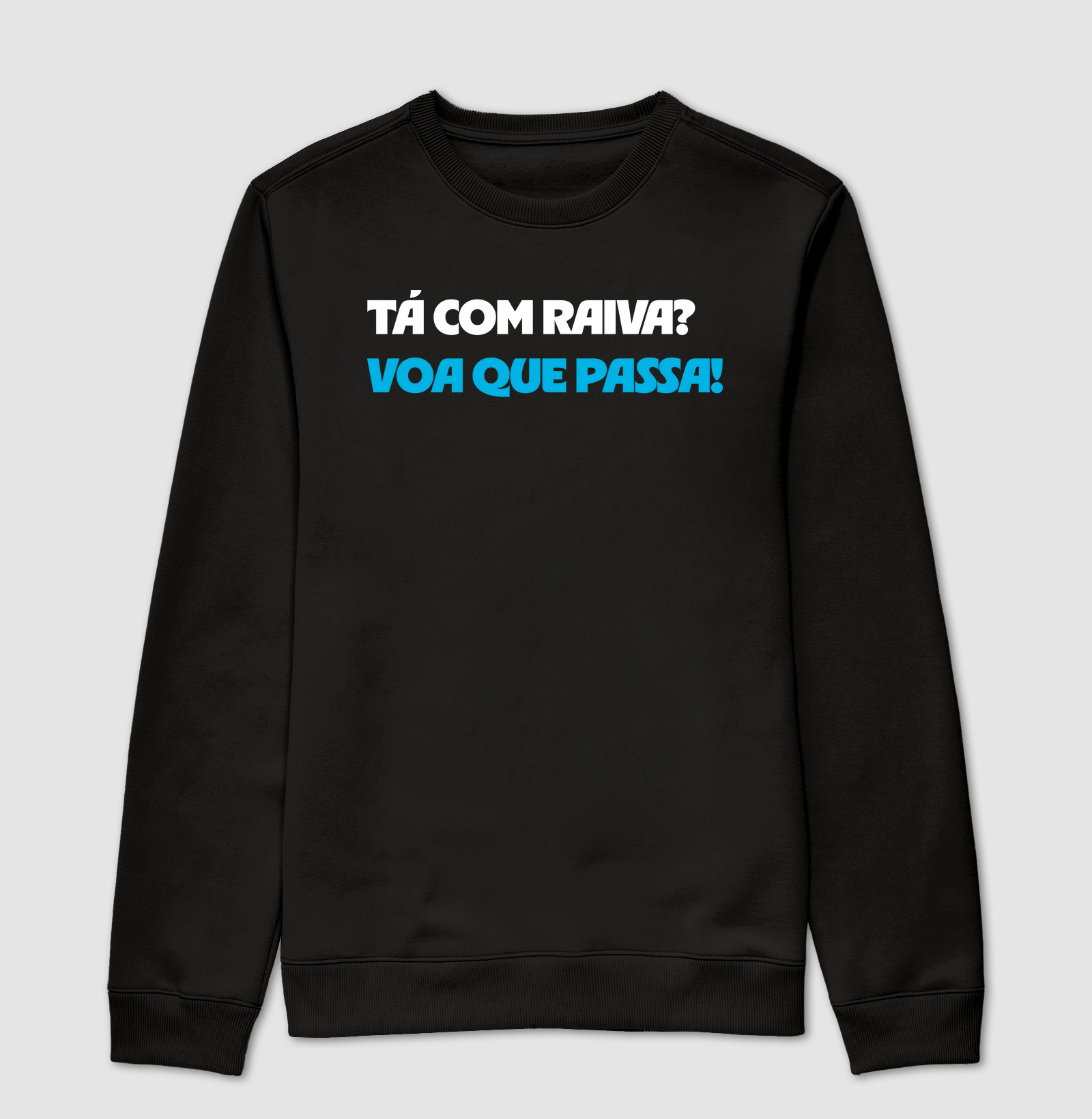 Tá com raiva?