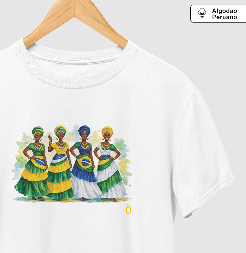 BAIANAS NA TORCIDA - Algodão Peruano