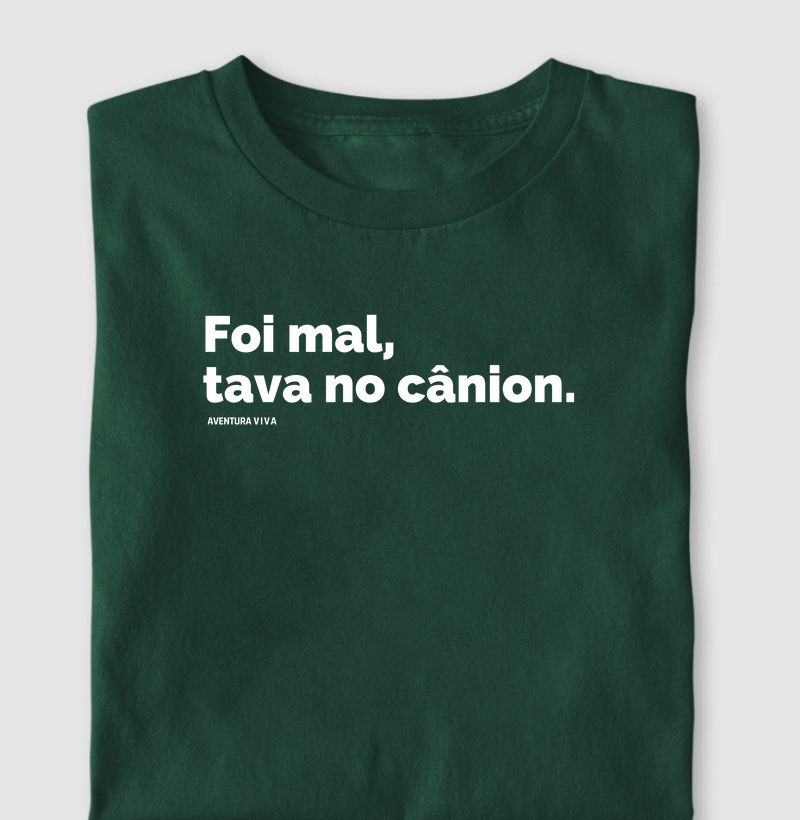 Foi mal tava no cânion