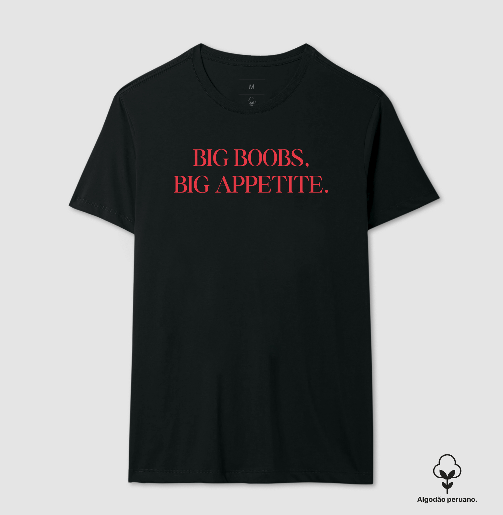 Big boobs, Big appetite.