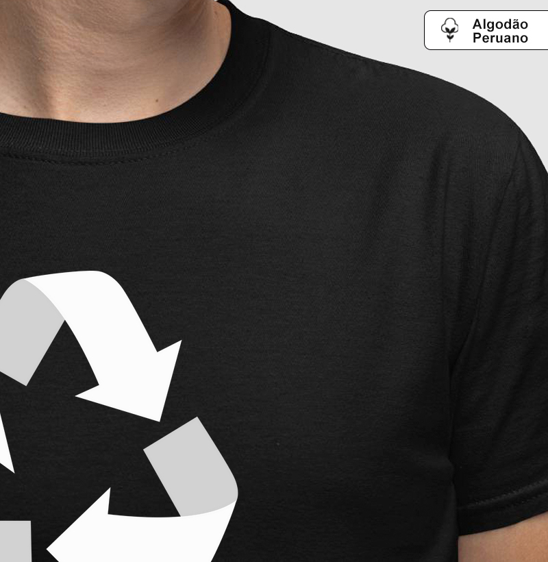 Estampa Espírito Reencarnado Preta Masc.