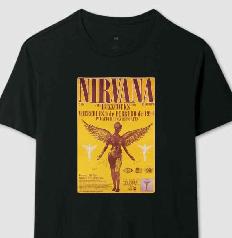Nirvana at Palacio de Los Deportes - 1994