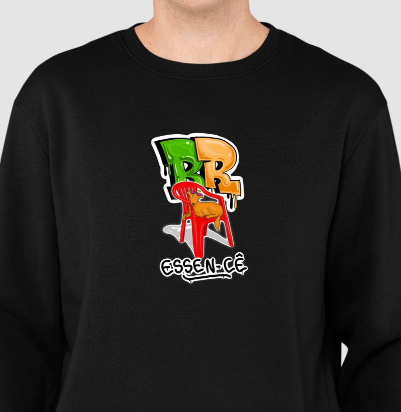 Moletom suéter coleção - ''Br essen-cê Brasilidades'' 