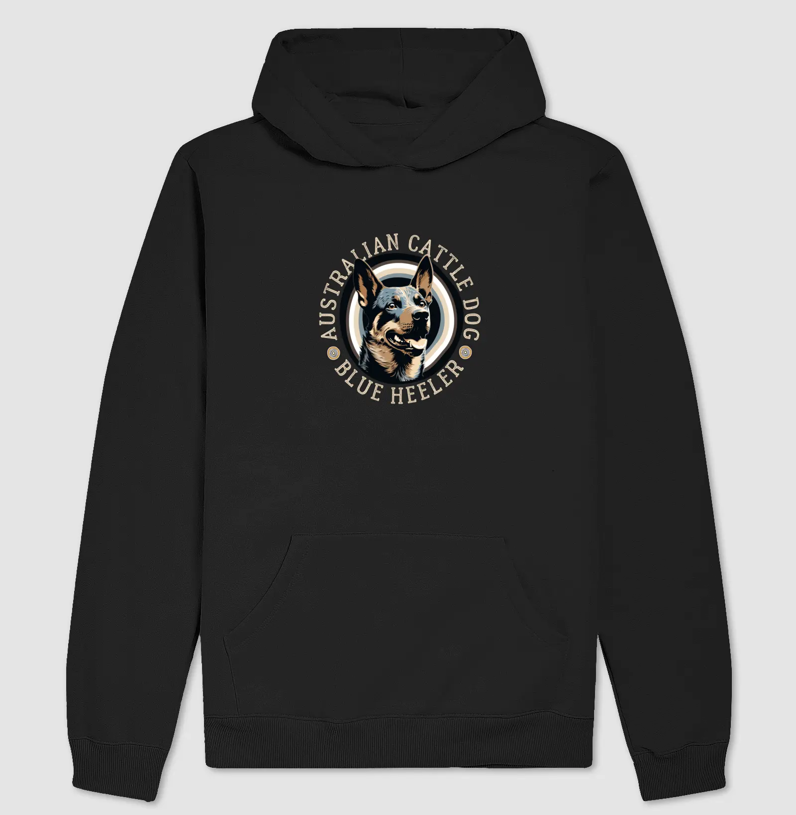 Blue Heeler Cattle Dog Hoodie