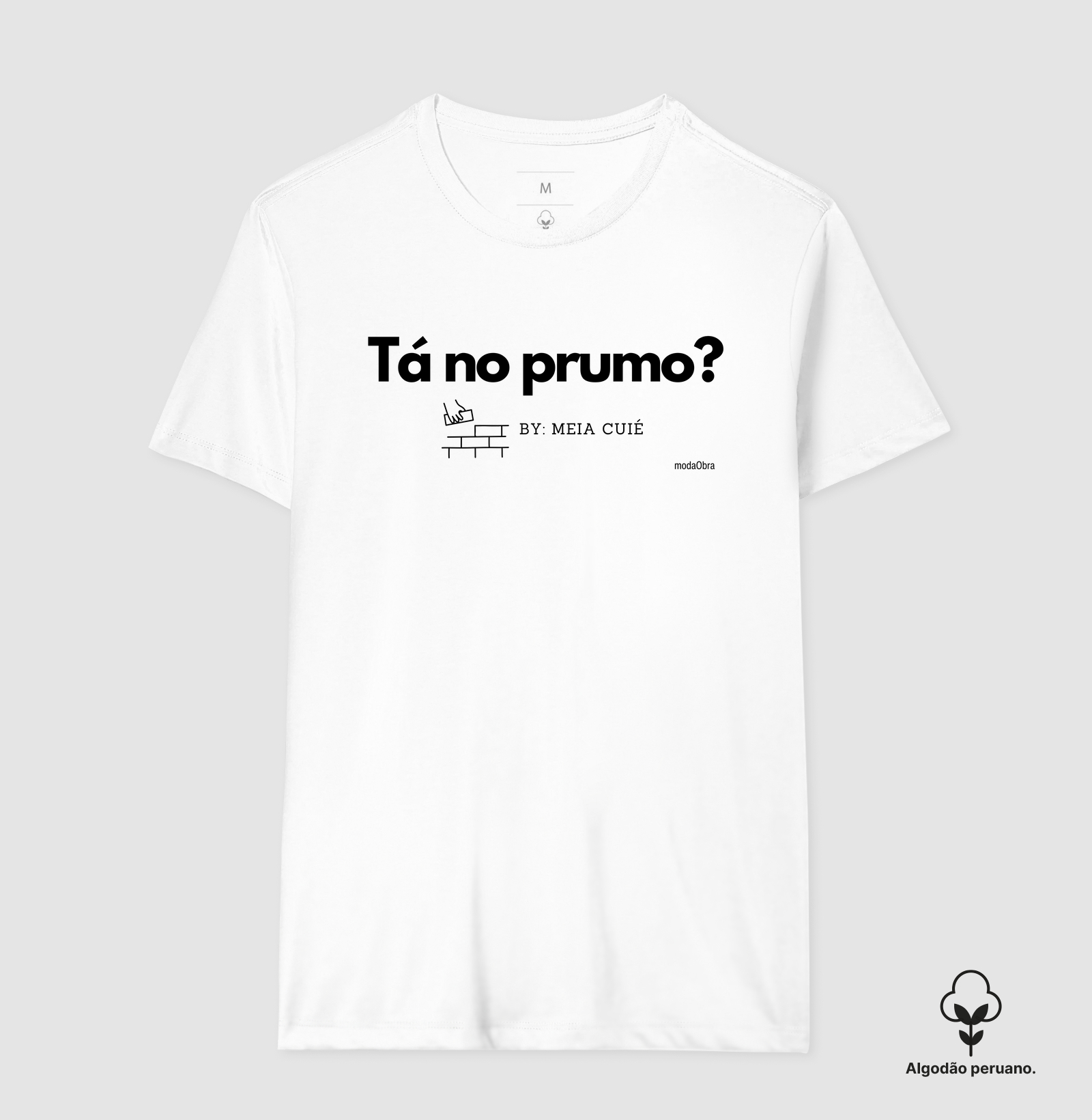 Tá no prumo?