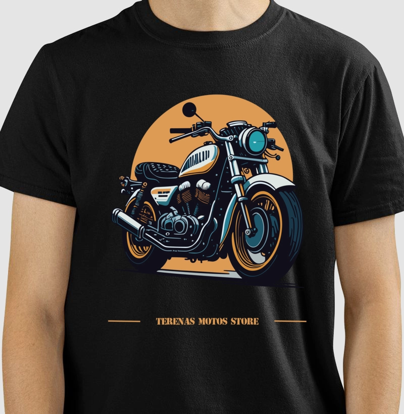 Camiseta Moto Vintage