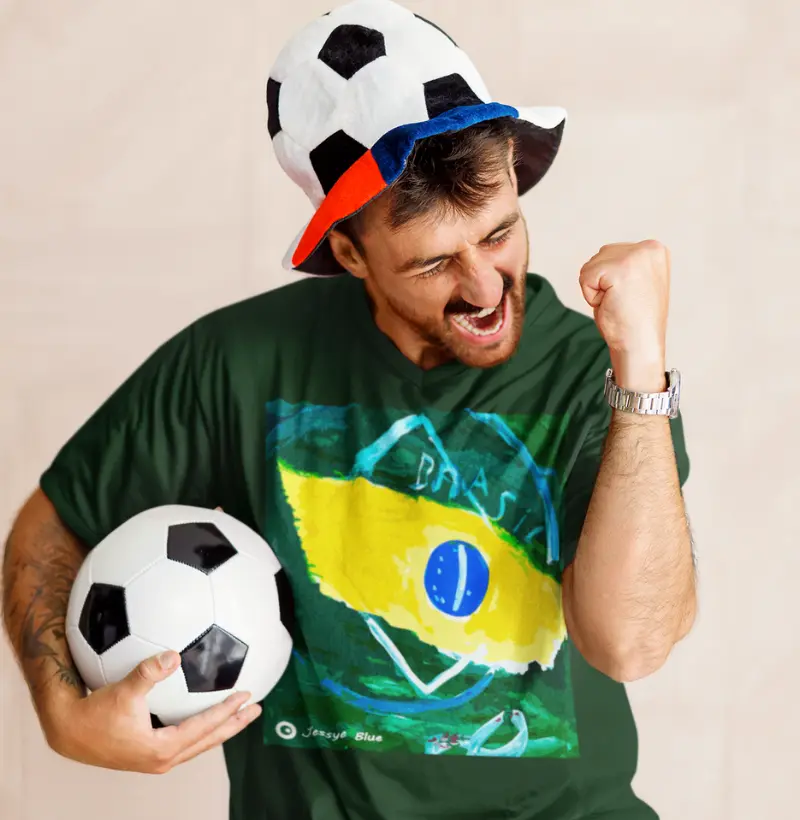 Camiseta do Brasil by Jessye Blue