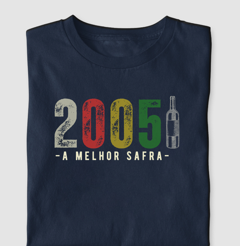 Camiseta A Melhor Safra 2005