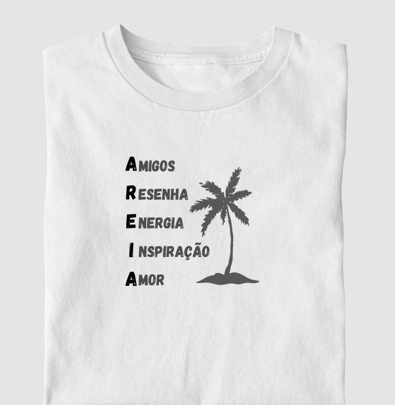 Estampa Acróstico AREIA