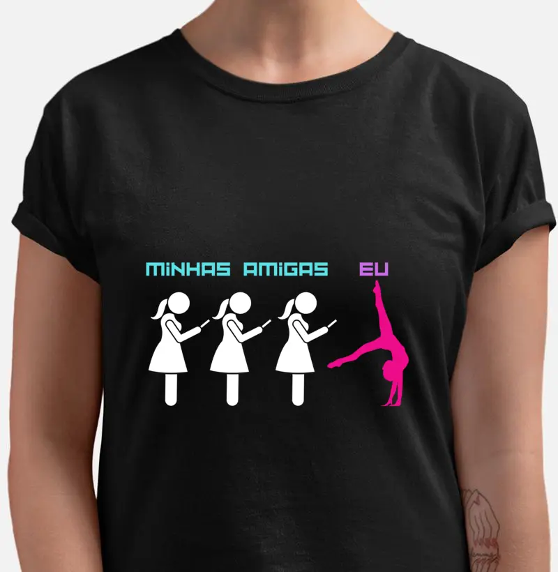 Camiseta Ginástica Artística - Desconectadas