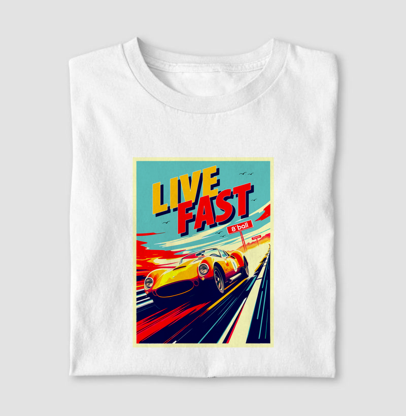 LIVE FAST - BRANCO