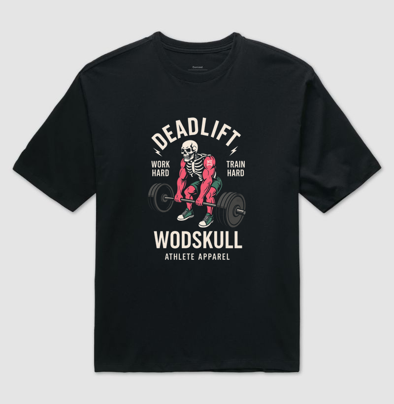 Oversized Wodskull Deadlift