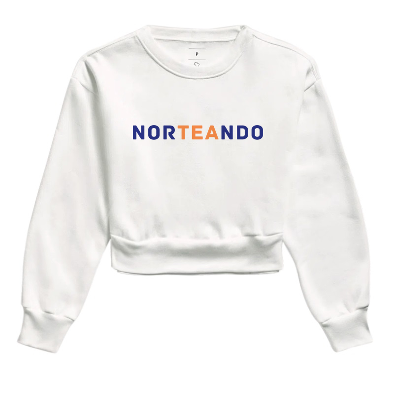 Peça com Escrita Norteando 